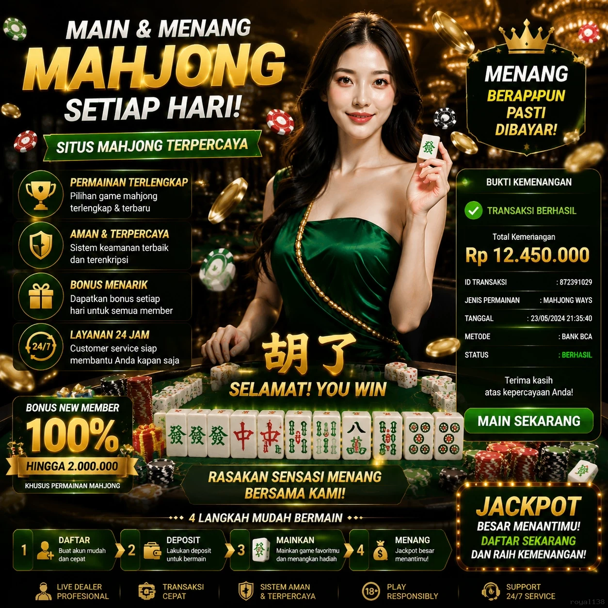 FAQ royal138: Jawaban Cepat seputar Unduhan, Login, Daftar, dan Akses