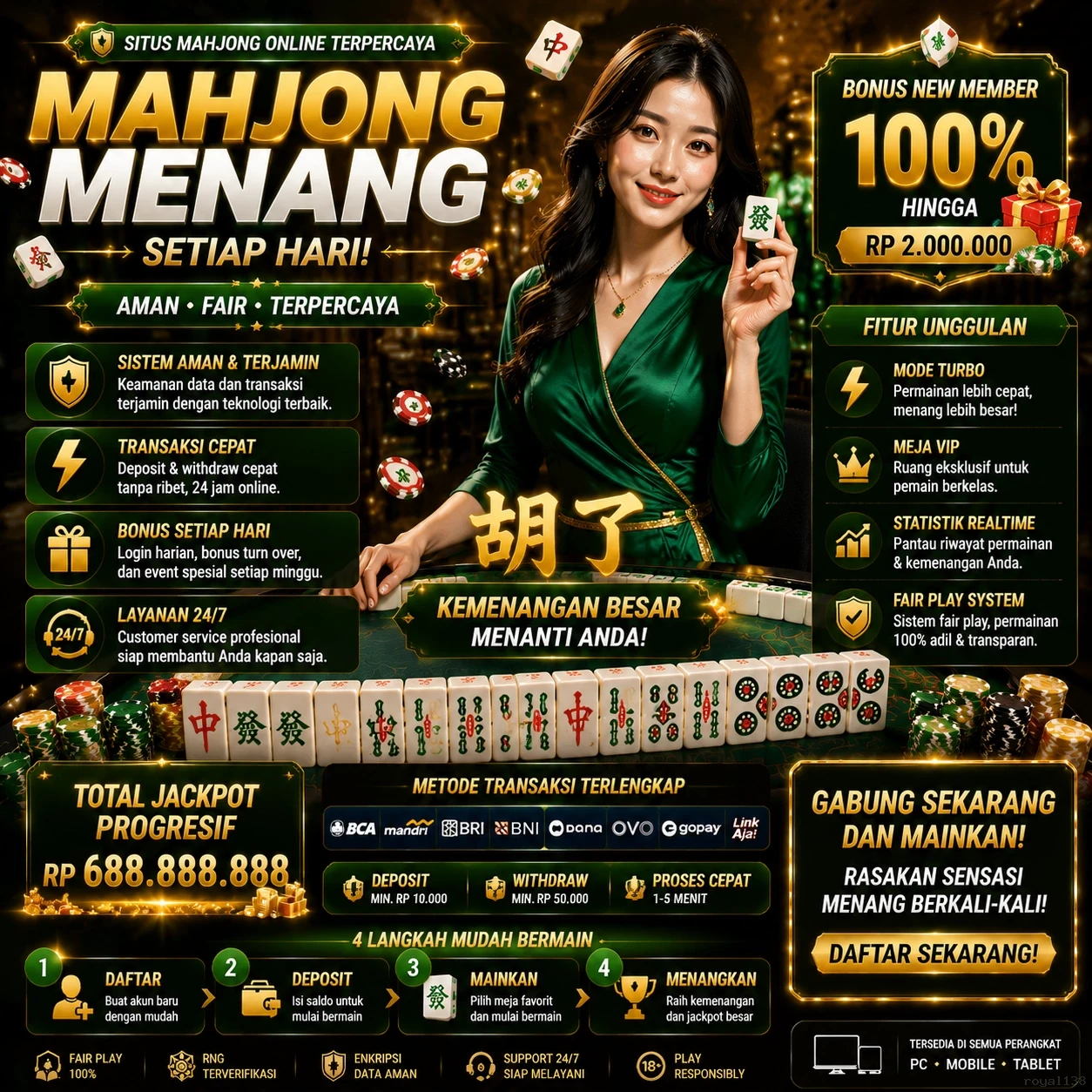 Aplikasi royal138 Android
